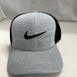 Classic99 Nike Golf Style Hat/Cap (Adjustable)(Grey/Black)